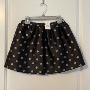 Jcrew kids Dressy Polkadot Skirt - 6/7